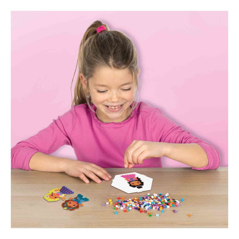 SES CREATIVE Beedz  Princesses and Animal Friends Iron-on Beads, 5 Years and Above