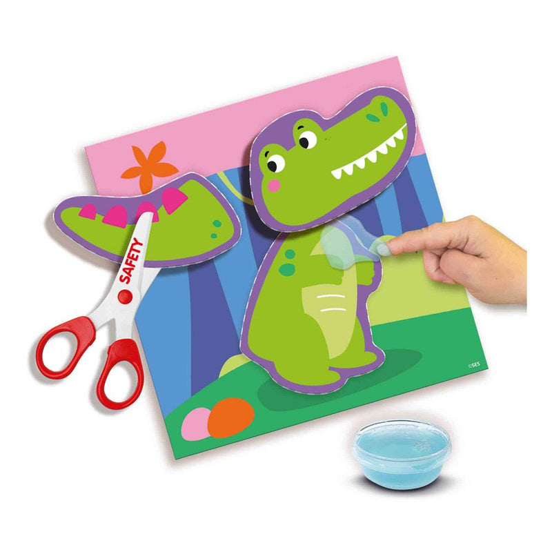 SES CREATIVE I Learn to Cut and Paste, 3 to 6 Years