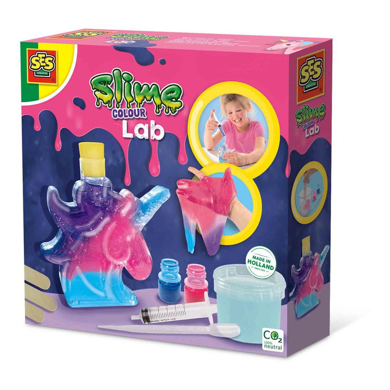 SES CREATIVE Unicorn Slime Colour Lab, 5 Years and Above