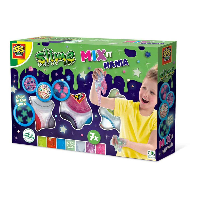 SES CREATIVE Mix It Mania Slime, 3 Years and Above