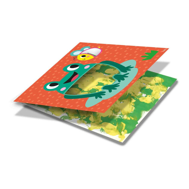 SES CREATIVE Eco Fingerpaint Cards, 2 to 6 Years