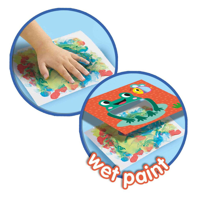 SES CREATIVE Eco Fingerpaint Cards, 2 to 6 Years