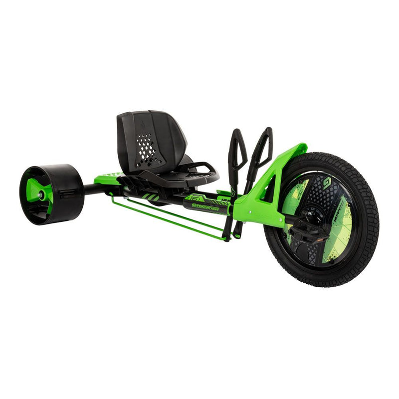 HUFFY Green Machine 16-inch Children's Trike, Black/Green