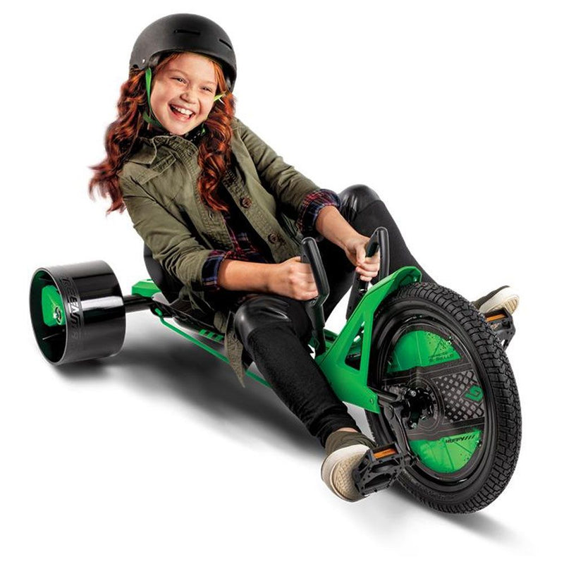 HUFFY Green Machine 16-inch Children's Trike, Black/Green