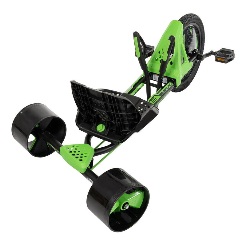 HUFFY Green Machine 16-inch Children's Trike, Black/Green