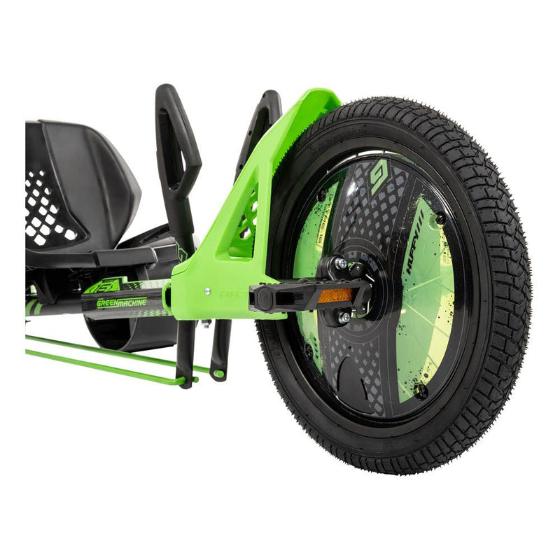HUFFY Green Machine 16-inch Children's Trike, Black/Green