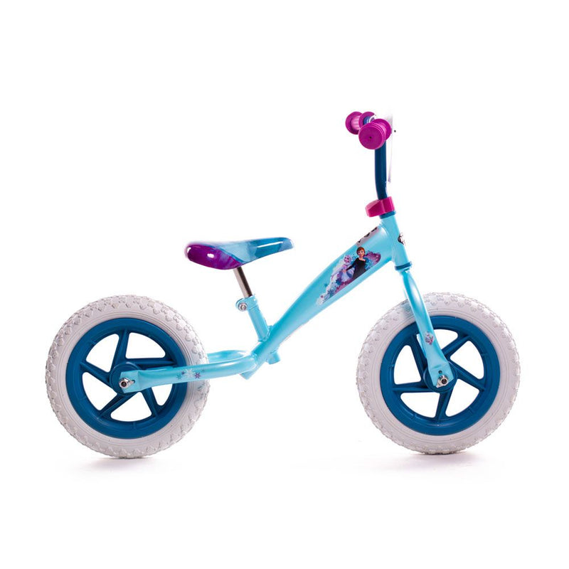 HUFFY Disney Frozen 12-inch Children's Balance Bike, Blue/Purple