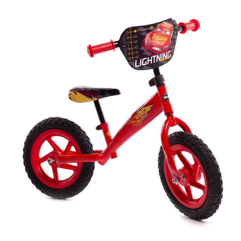 HUFFY Disney Cars 12-inch Children's Balance Bike, Red/Black