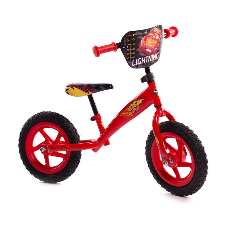 HUFFY Disney Cars 12-inch Children's Balance Bike, Red/Black