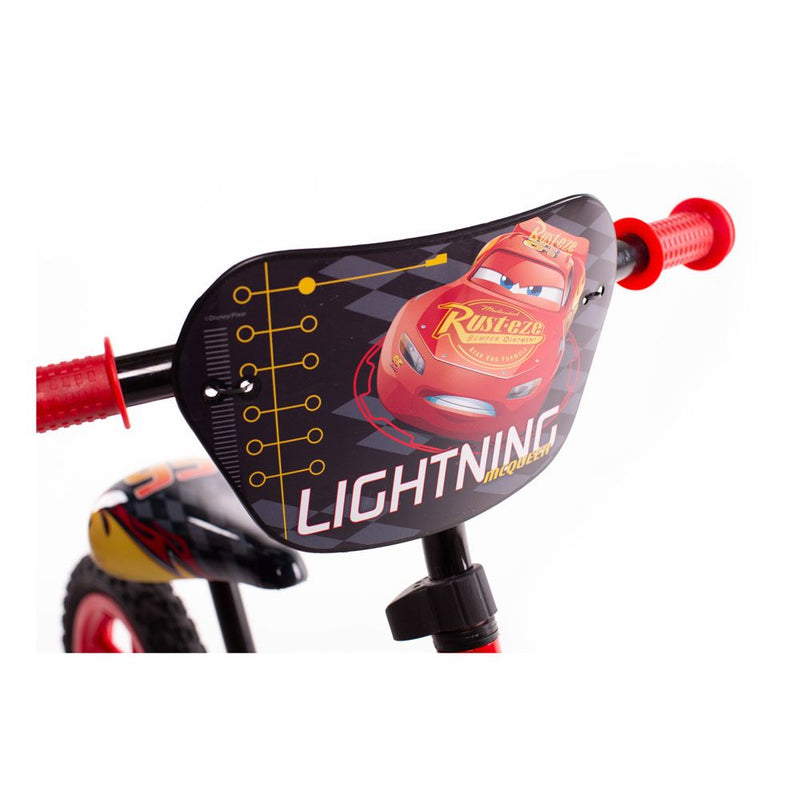 HUFFY Disney Cars 12-inch Children's Balance Bike, Red/Black
