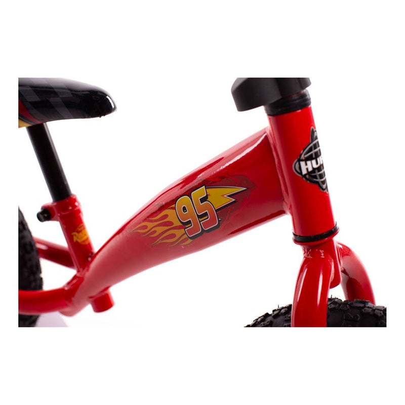 HUFFY Disney Cars 12-inch Children's Balance Bike, Red/Black