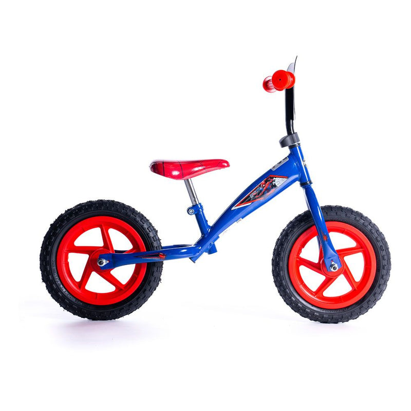 HUFFY Marvel Comics Spider-Man 12-inch Children's Balance Bike, Blue/Red