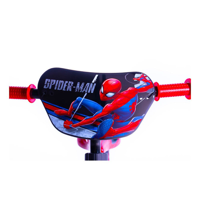 HUFFY Marvel Comics Spider-Man 12-inch Children's Balance Bike, Blue/Red