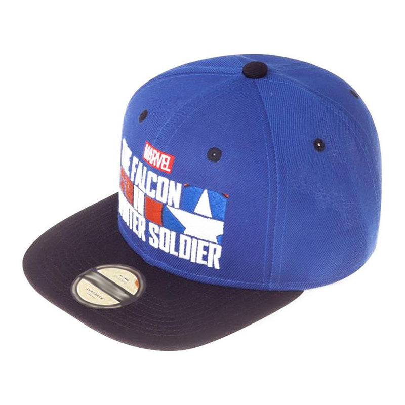 MARVEL COMICS The Falcon and the Winter Soldier Logo Snapback Baseball Cap