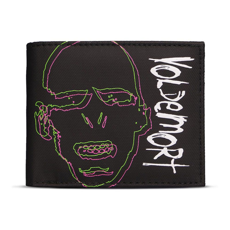 WIZARDING WORLD Harry Potter: Wizards Unite Neon Voldemort Bi-fold Wallet