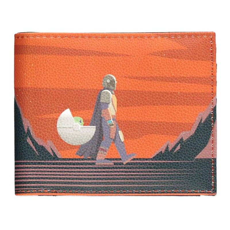 STAR WARS The Mandalorian Din Djarin and Grogu Bi-fold Wallet