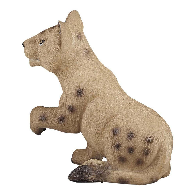 MOJO Wildlife & Woodland Lion Cub Playing Toy Figure, Brown