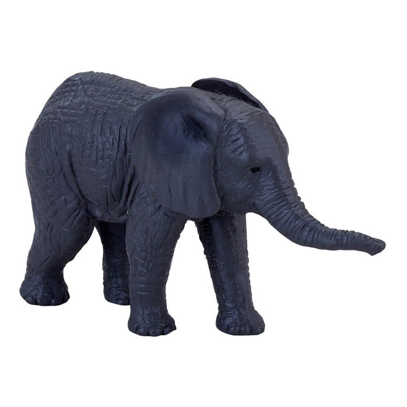 MOJO Wildlife & Woodland African Elephant Calf Toy Figure, Grey