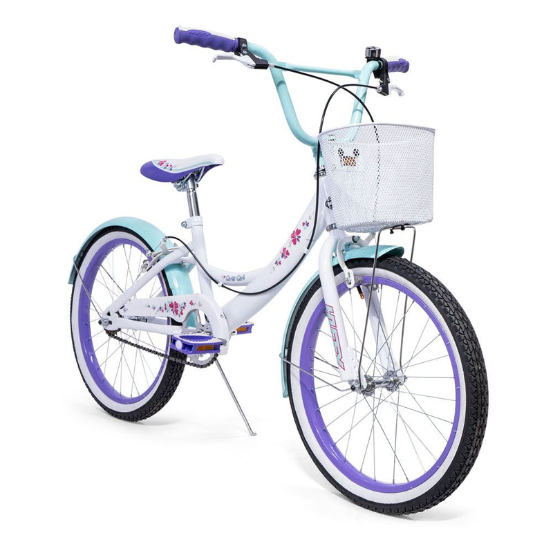 HUFFY Girly Girl 20-inch Cruiser Bike, White