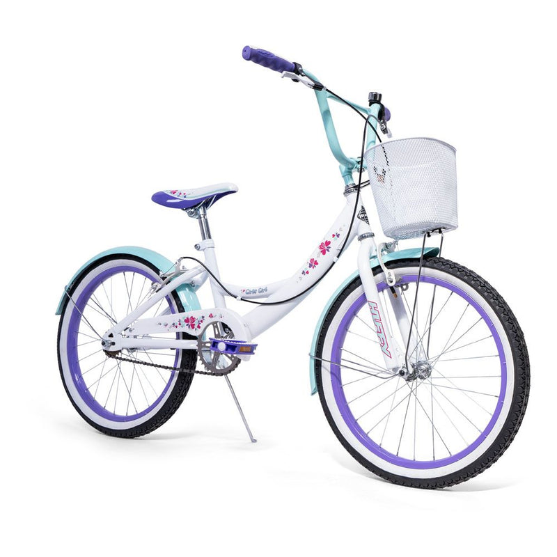 HUFFY Girly Girl 20-inch Cruiser Bike, White