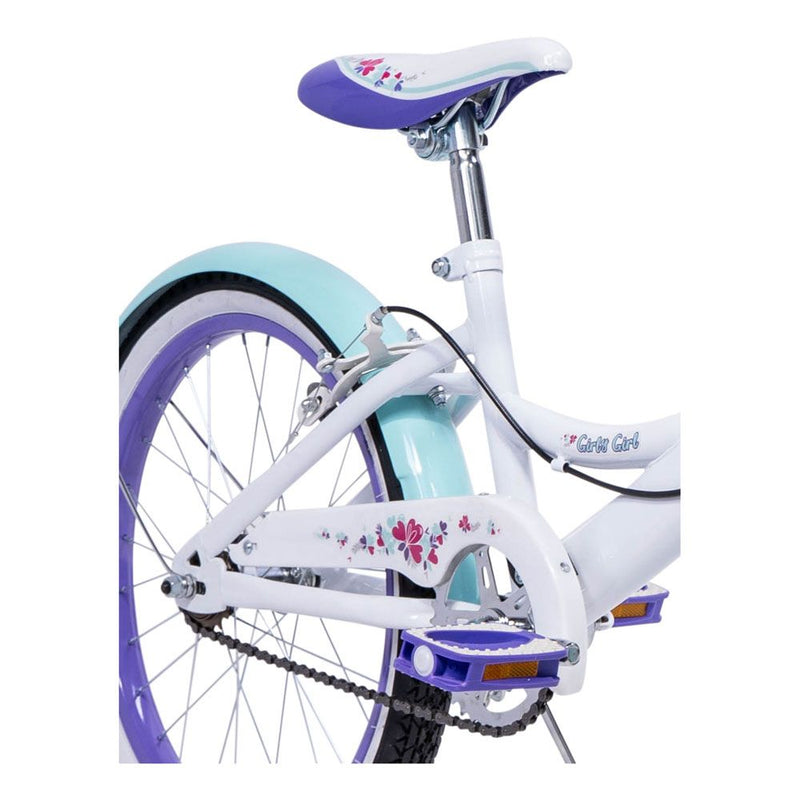 HUFFY Girly Girl 20-inch Cruiser Bike, White