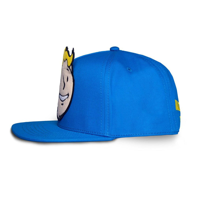 FALLOUT Vault Boy Felt Patch Novelty Snapback Baseball Cap