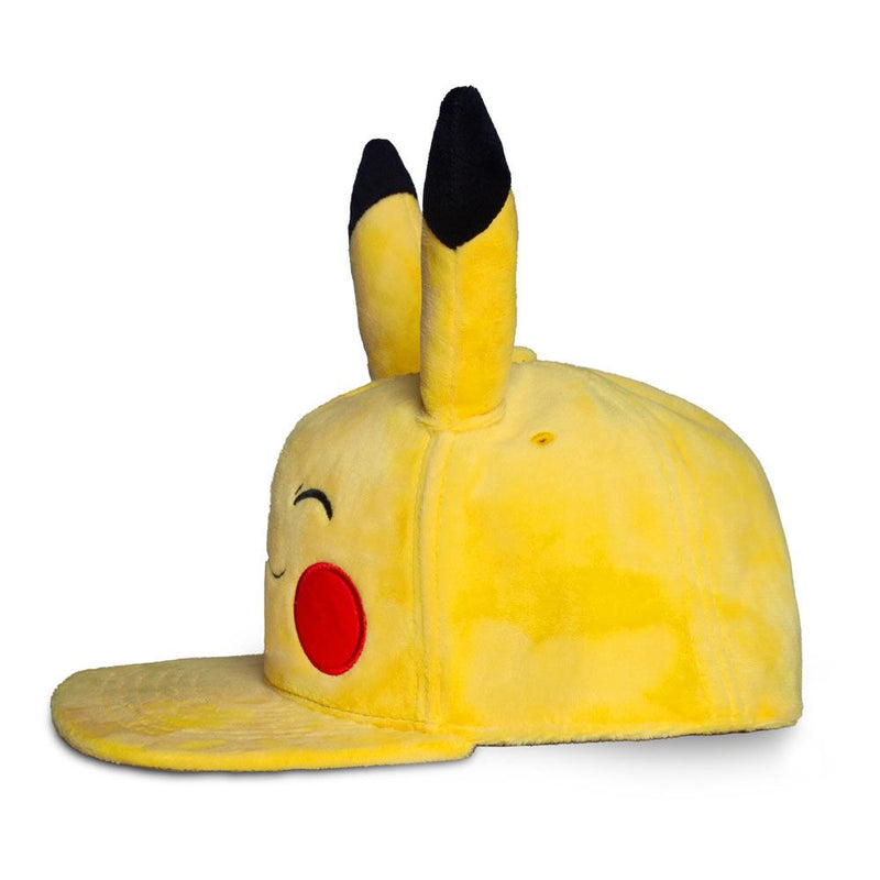 POKEMON Smiling Pikachu Novelty Adjustable Cap