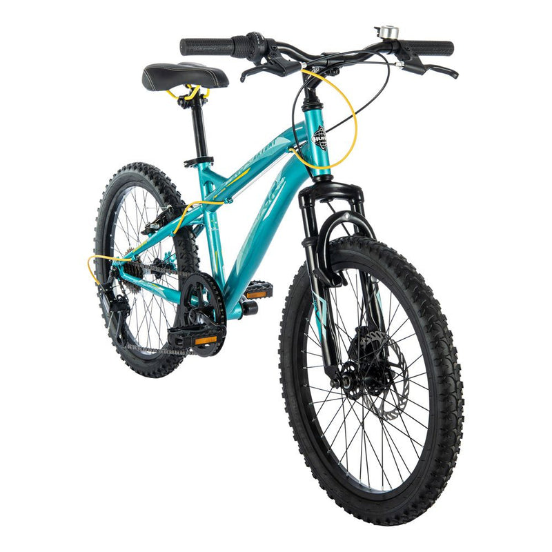 HUFFY Extent 20-inch Aqua Blue Children's Mountain Bike