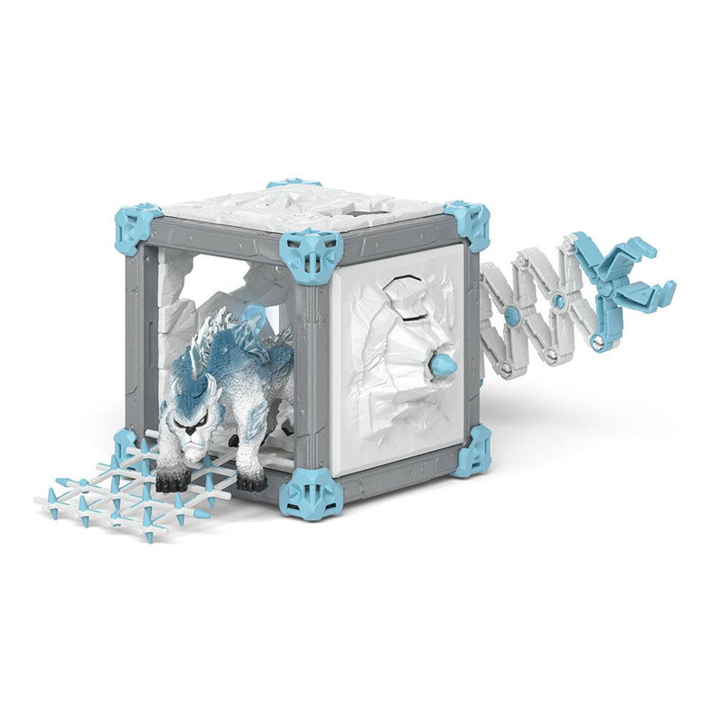 SCHLEICH Eldrador Creatures BattleCave Snow Slasher Toy Playset
