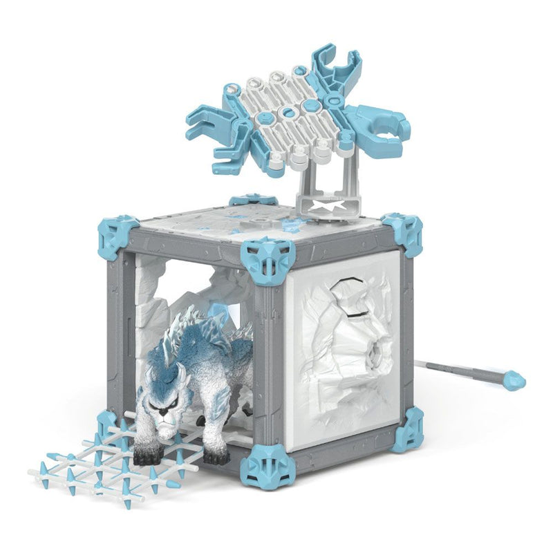SCHLEICH Eldrador Creatures BattleCave Snow Slasher Toy Playset