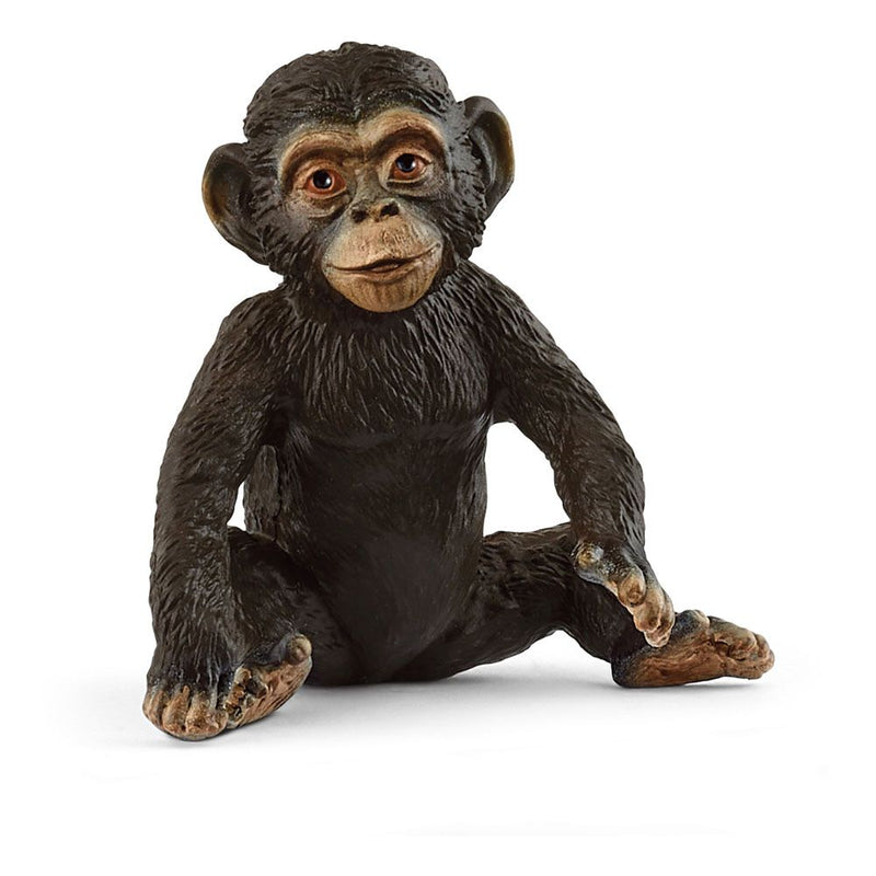 SCHLEICH Wild Life Chimpanzee Cub Toy Figure