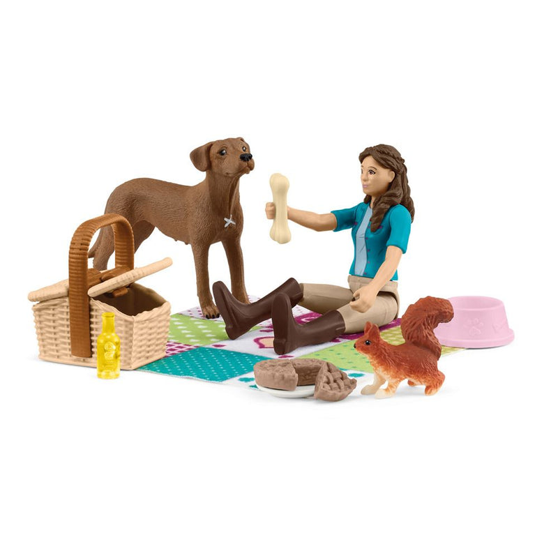 SCHLEICH Horse Club Picnic with Lisa Toy Playset