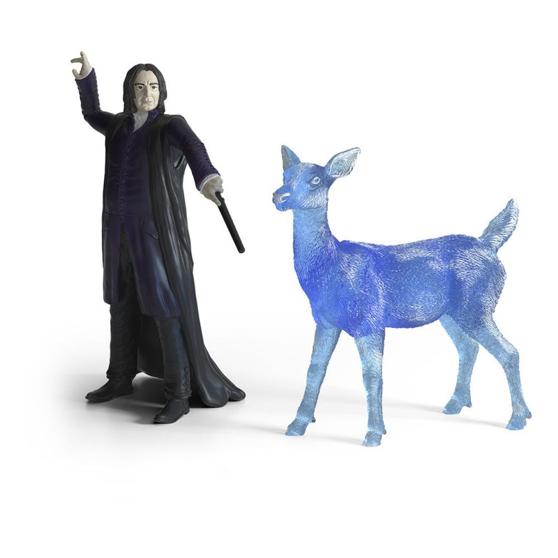 SCHLEICH Harry Potter Wizarding World Professor Snape & Patronus Toy Figure Set