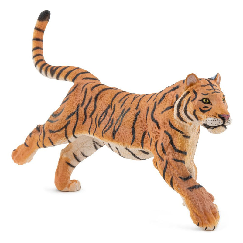 PAPO Wild Animal Kingdom Running Tiger Toy Figure