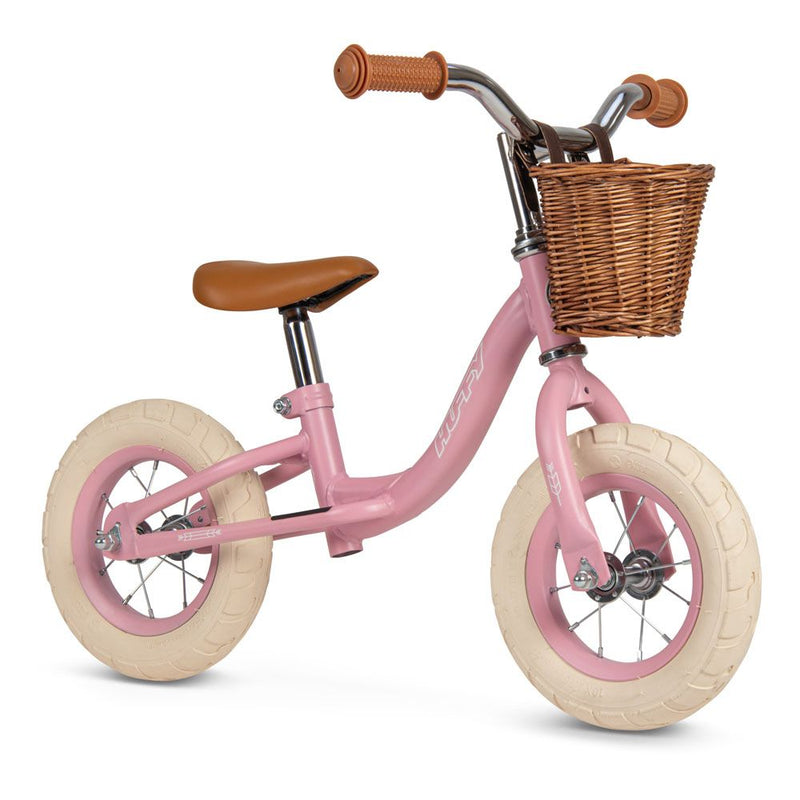 HUFFY Vintage 10-inch Dusted Pink Balance Bike, Pink