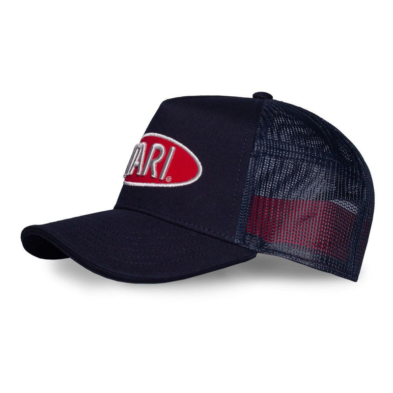 ATARI Varsity Logo Patch Seven-Panel Trucker Cap