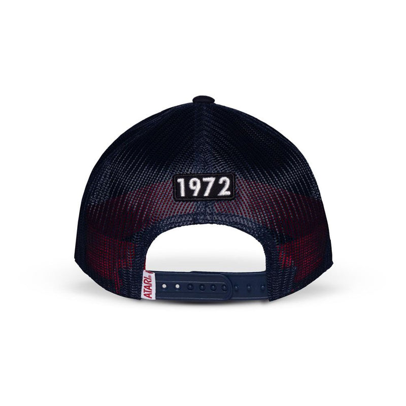 ATARI Varsity Logo Patch Seven-Panel Trucker Cap