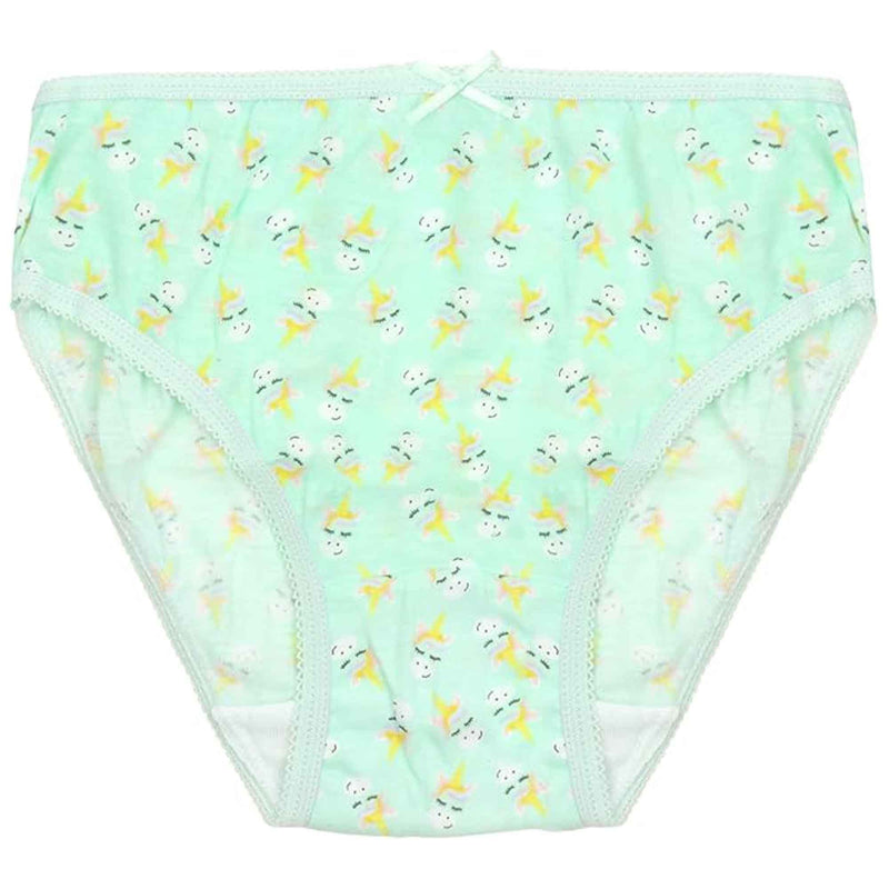 Pack of 7 Boys Briefs and Girls Knickers Cotton Blend Kids Underwear with Comfortable Waistband Assorted Colours and Patterns for Ages 2-8 Years by Daisy Dreamer