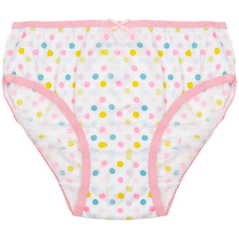 Pack of 7 Boys Briefs and Girls Knickers Cotton Blend Kids Underwear with Comfortable Waistband Assorted Colours and Patterns for Ages 2-8 Years by Daisy Dreamer