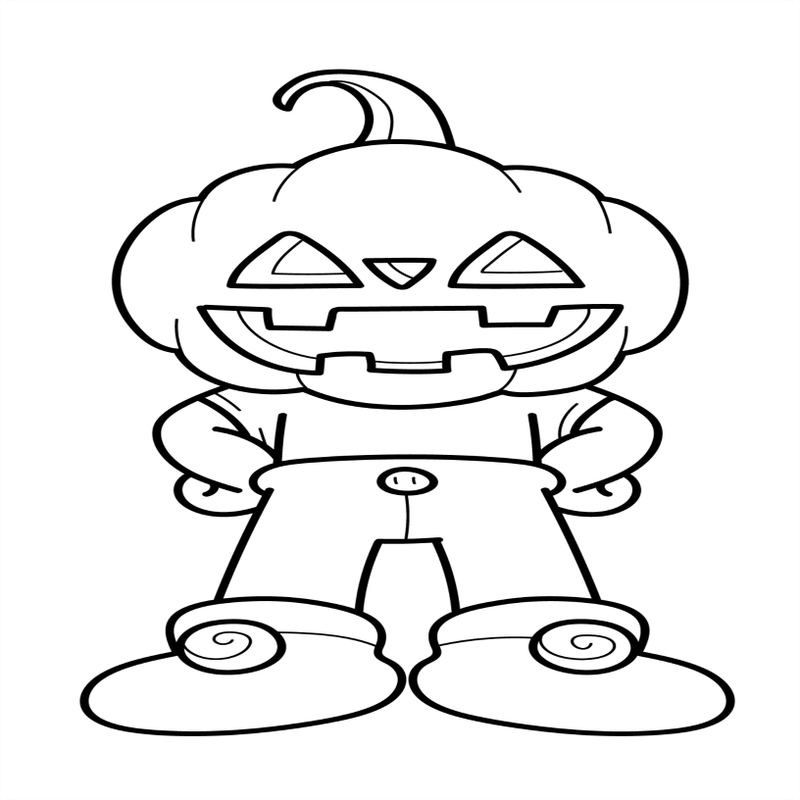 Halloween Colouring Book