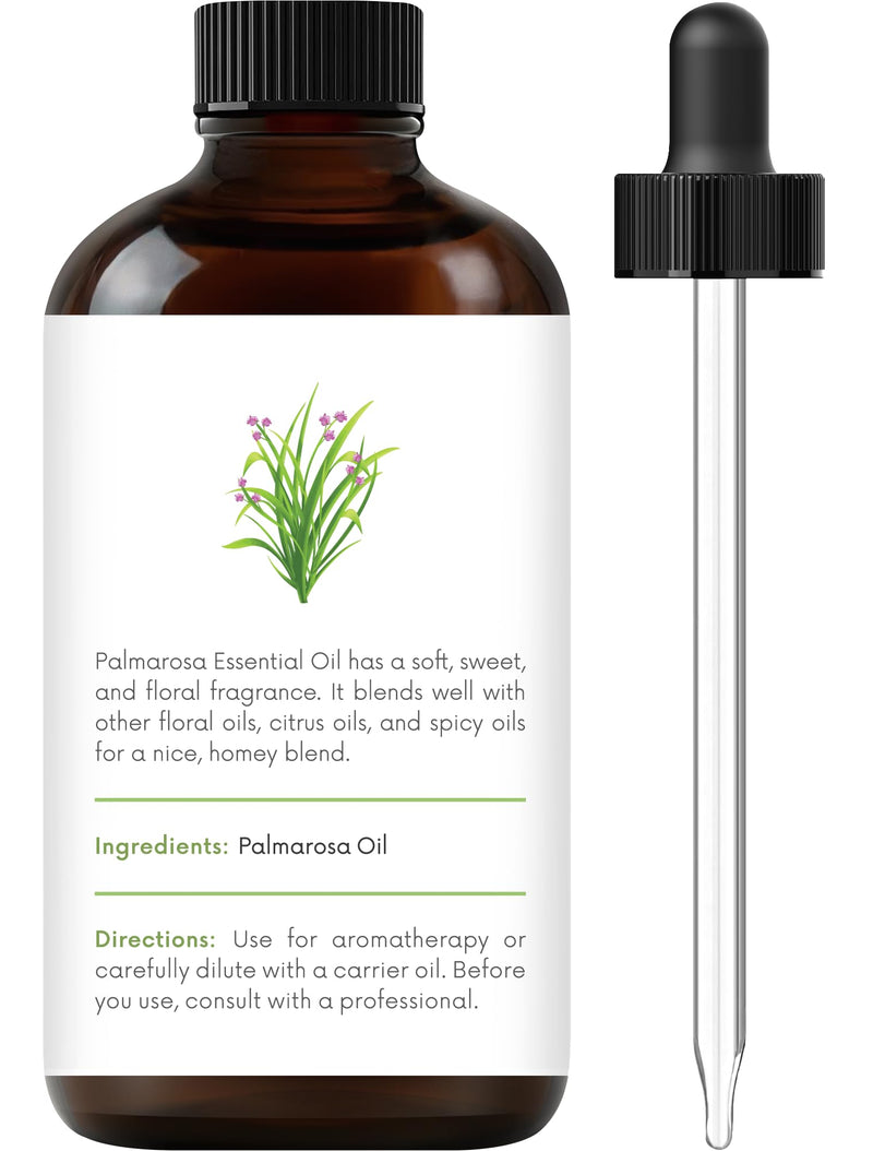 Handcraft Blends Palmarosa Essential Oil – 1 oz | 100% Pure & Natural