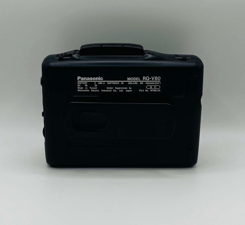 Panasonic RQ-V80 Stereo Cassette Player with Headphones