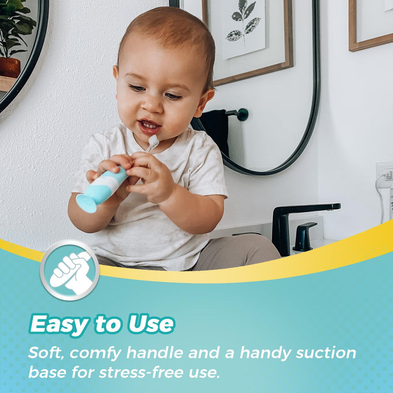 Papablic Toddler Sonic Electric Toothbrush for 1-3 Years | Debby Dino Cover