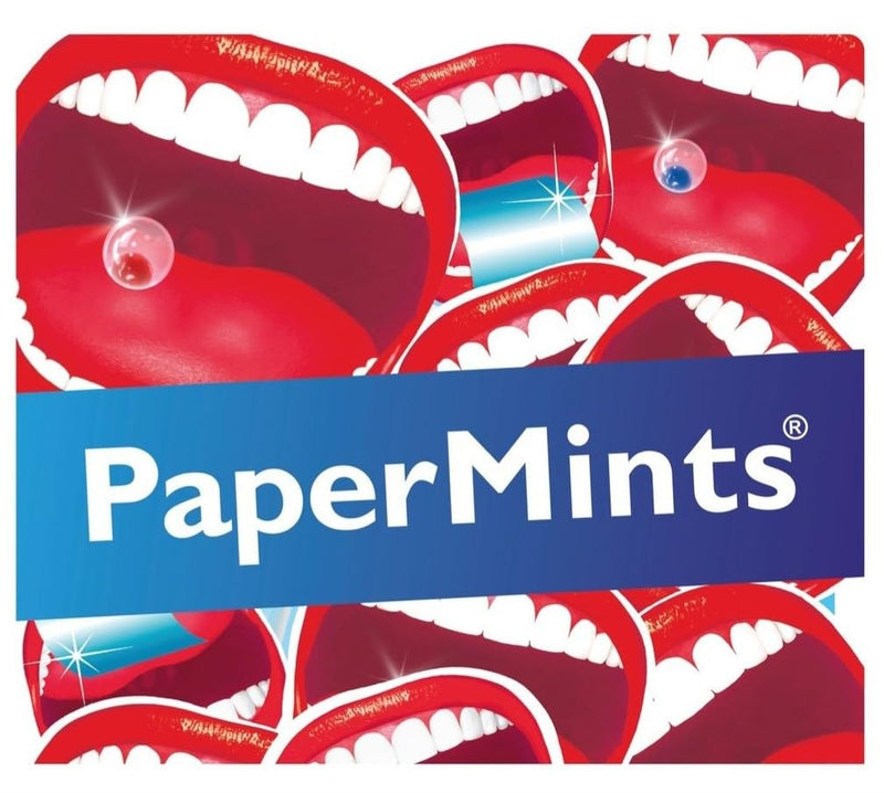 PaperMints CoolCaps Instant Fresh Breath Mints - Sugar-Free, 10 Tubes (18 capsules each) Keto-Friendly Peppermint