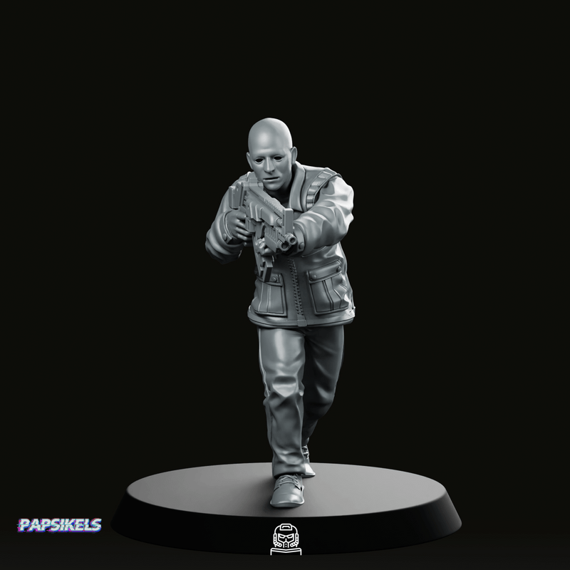 Papz Industries Gunner Bro 2 Miniature Sci-Fi Soldier