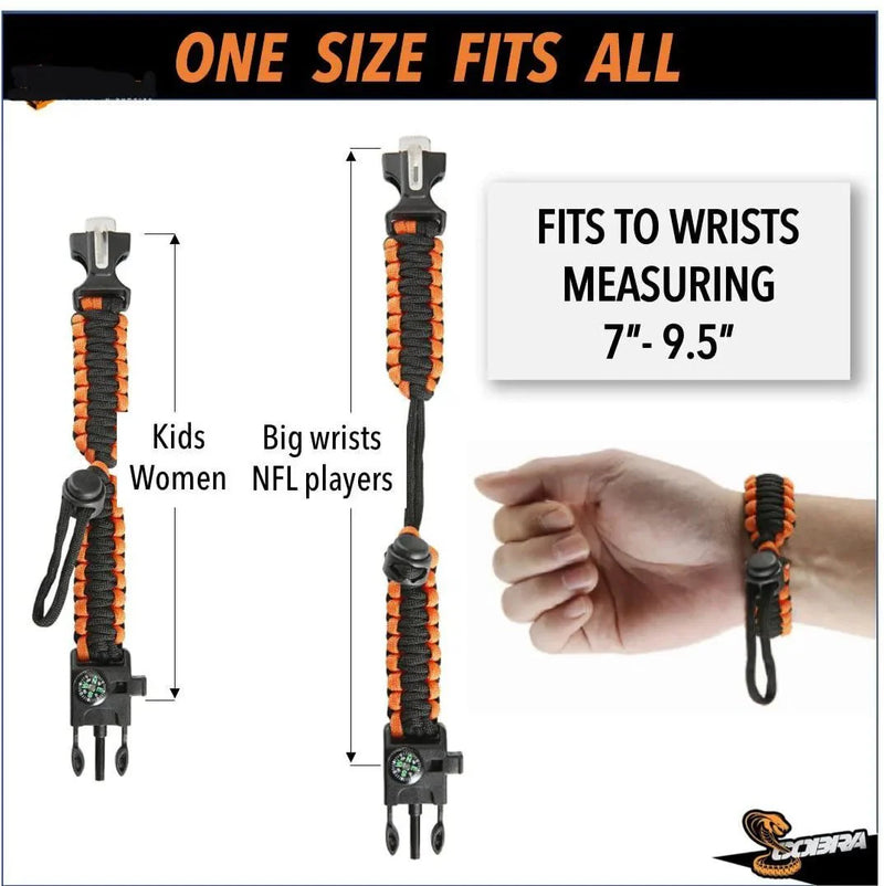 Parachute Cord Survival Bracelet