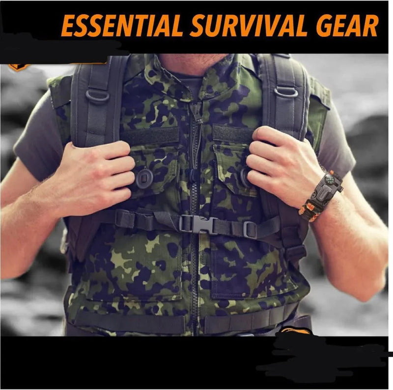 Parachute Cord Survival Bracelet