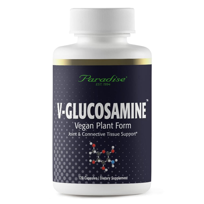 Paradise Herbs V-Glucosamine Supplement – Joint & Tissue Health, 120 Vegetarian Capsules