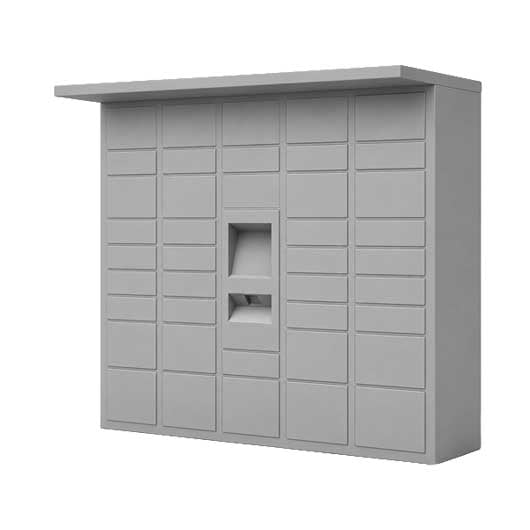 OO Scale Ready to Paint Parcel Collection Locker