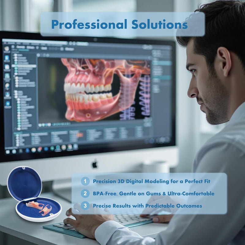 Partial Dentures - Custom Removable Tooth Replacement for Missing Teeth (1 Tooth)